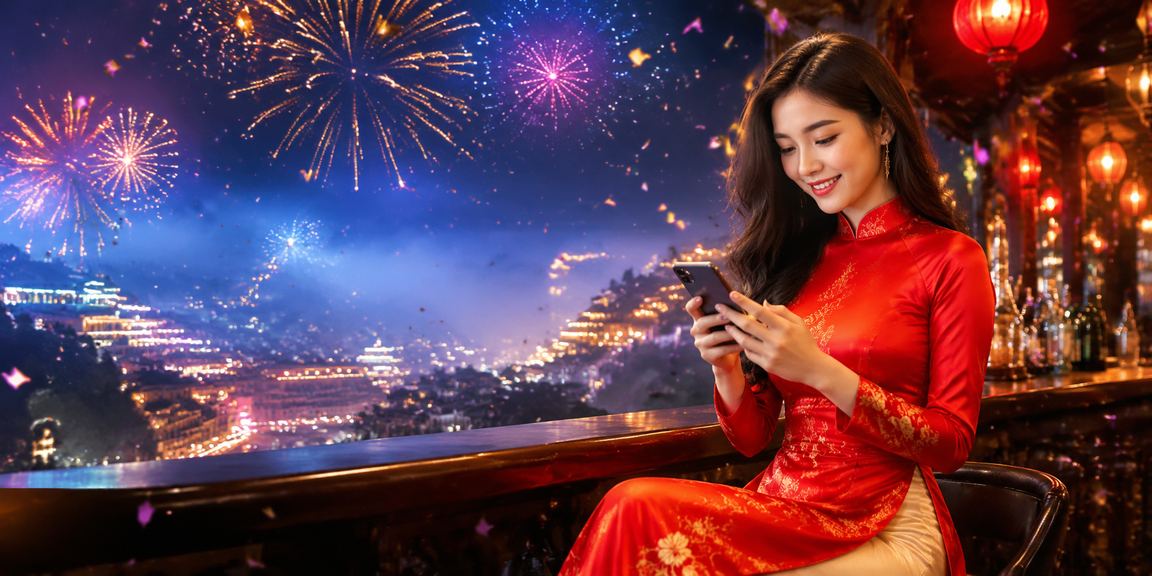 Người dùng sử dụng điện thoại để đăng nhập casino trực tuyến tại Sa Pa Việt Nam
